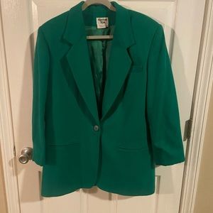 Kelly green blazer